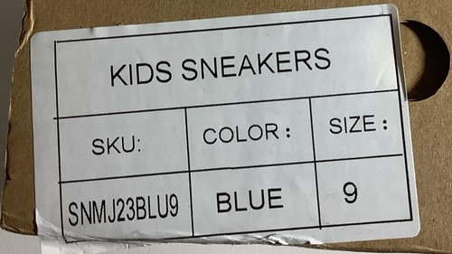 Zapatillas para niñas talla 9 azul claro - Imagen 4 de 4