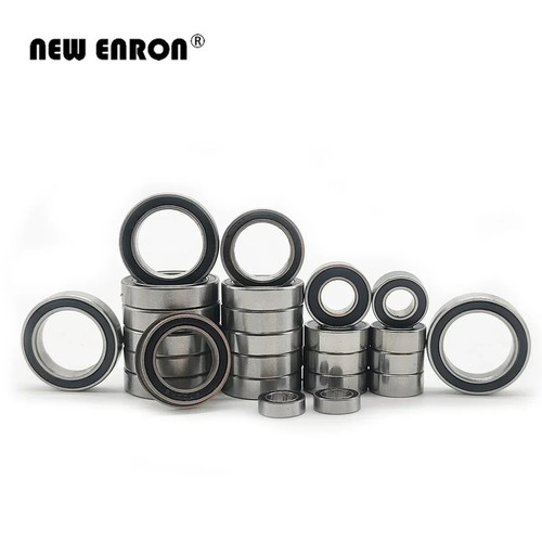 Pre-Greased Complete Bearings Kit Rubber Sealed 25Pcs For RC 1/10 VORTEKS 4X4 3S - Picture 4 of 10