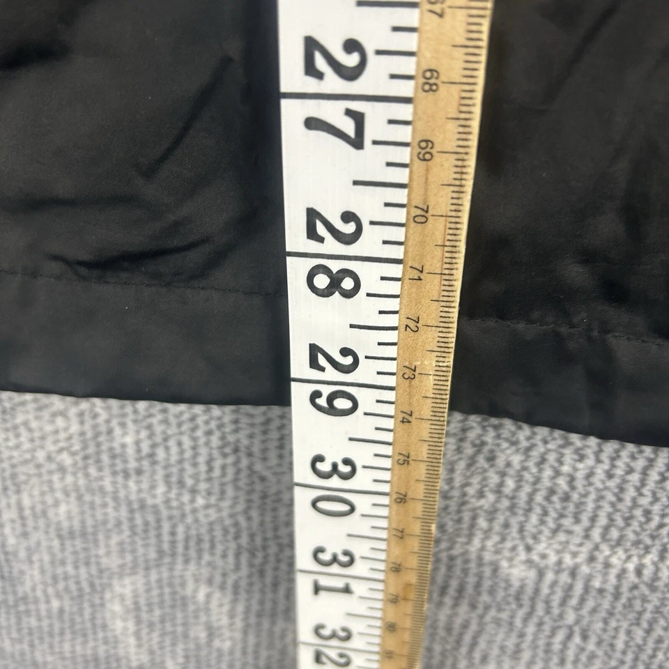 DC Shoes Cortavientos Para Hombres Grande Cremallera Completa Con Capucha Ligera Negra Chaqueta de Pista Foto 2 de 4