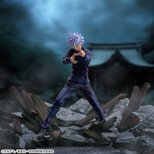 Jujutsu Kaisen Luminasta Yuji Itadori Satoru Gojo set di 2 figure Giappone nuove - Foto 11 di 24