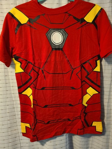 4 Pack Marvel T-shirts- Captain America, Black Panther, Iron Man, Hulk sz14 boys - Picture 4 of 6