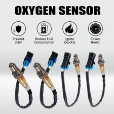 4PCS Downstream & Upstream Oxygen O2 Sensor for Cadillac CTS STS SRX 3.6L 3.0L