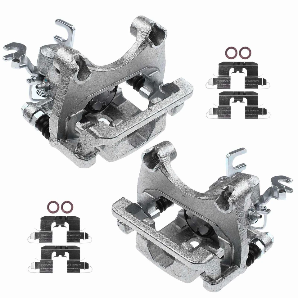 2x Pinza de freno de disco trasera izquierda y derecha con soporte para Mazda 6 2006-2007 Foto 3 de 4