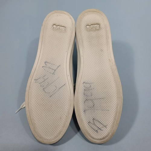 Coach Porter Sneakers Womens White G3781 Low Top Lace Up Shoes 9 B MSRP $195 - Picture 8 of 11