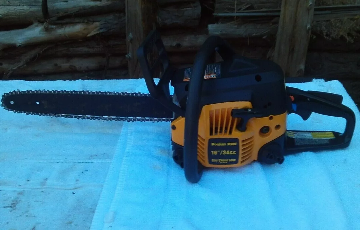 Poulan pro 34cc chainsaw deals