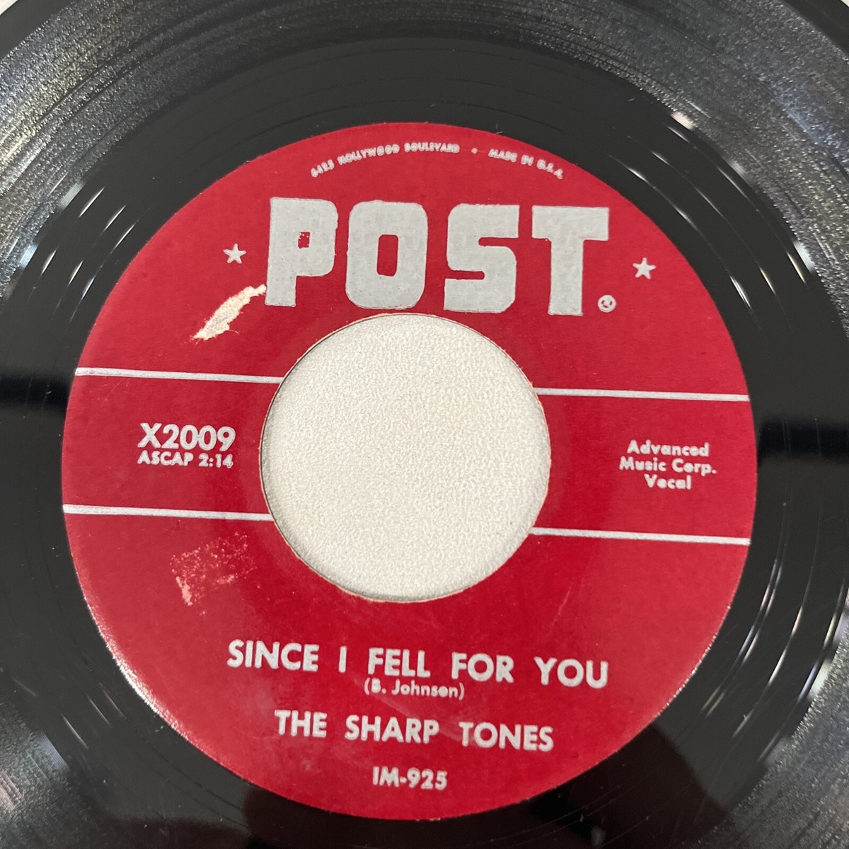 SHARP TONES: since i fell for you / made to love POST 7