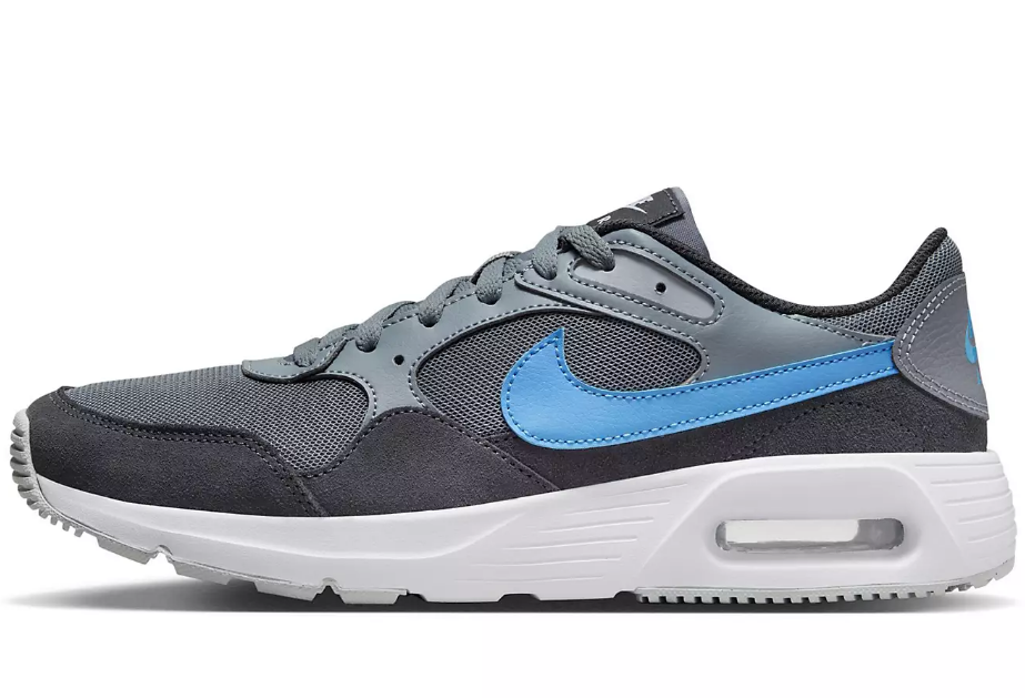 さっちゃん NIB MEN'S NIKE CW4555 014 AIR MAX SC COOL GREY/BLUE CASUAL