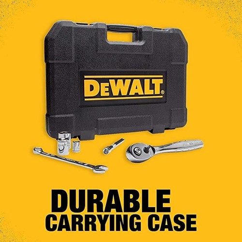 DEWALT DWMT75049 192-Piece Mechanics Tool Set (SAE & Metric) SALE 7522493 - Picture 2 of 5
