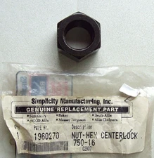 Simplicity 1960270 Lock Nut 1960270SM ~ Free Shipping