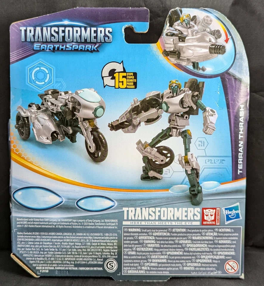 Transformers Earthspark Warrior Class Terran Trash MOSC Neu - Bild 3 von 4