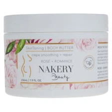 Nakery Beauty Rosé & Romance, Dry Skin Toning Hydration Body Butter 7.9 fl oz. 