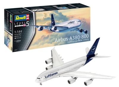 Revell 03872 Airbus A380-800 ''Lufthansa'' New Livery 1:144 Bausatz