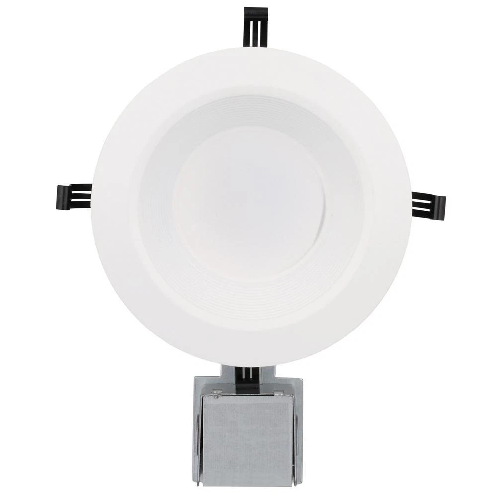 Lithonia 5 in. Matte White Recessed Baffle Integrated LED Lighting