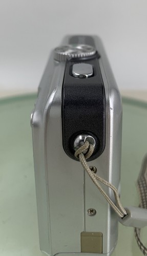 Pentax COMPACT DIGITAL CAMERA Optio E20 6.0MP Silver WITH COVER TESTED - 4 - Picture 8 of 9