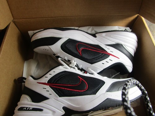 Scarpe Nike Air Monarch IV 4 bianche nere rosse uomo 14 casual papà chunky 415445-101 - Foto 7 di 7