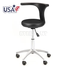 ETERFANT Portable Dental Dentist Adjustable Mobile Chair Medical PU Leather US