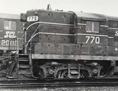 Seaboard Coast Line Railroad SCL #770 GP-7 Elektromotor Zug Foto Atlanta GA