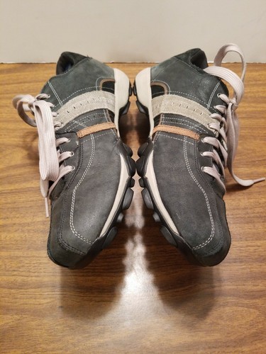 SKECHERS LEATHER UPPERS FABRIC LINING MANMADE SOLE 12/M/ MULTI COLOR OXFORD - Picture 4 of 12
