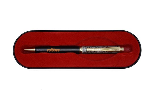 Pierre Cardin Antica Ball Point Pen BP Gold Trim Blue Ink Vintage New Gift - Picture 21 of 35