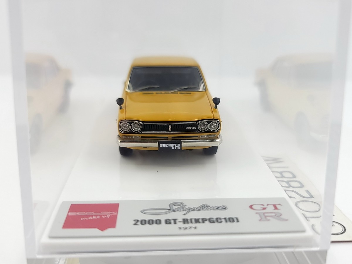 メイクアップ　アイドロン　ヴィジョン　スカイラインGTR KPGC10 アイドロン/ヴィジョン 1/43 ニッサン スカイライン 2000 GT-R