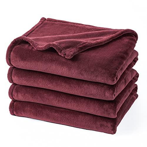PHF Ultra Soft Fleece Blanket Twin Size, No Shed No Pilling Luxury Plush Cozy