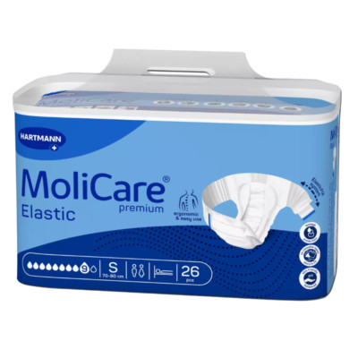 MoliCare Prem Elastic 9 Tr. Inkontinenzwindeln Gr. S M L XL 14/24/26/56/72/78 St