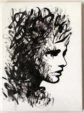 Nohopia Graffiti Artist Escaping Desolation 2015 Signed Canvas Urban Street Art