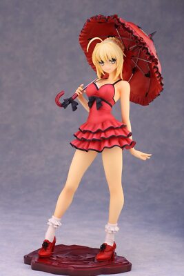 Fate EXTRACCC saber Onepiece ver.1/7スケール Alphamax Fate/Extra CCC: Saber PVC Figure (One-Piece Dress Version