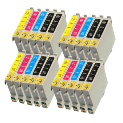 20 Tintenpatronen für Epson Stylus D4200 D68 D68 PE D88 D88 Plus DX3800 DX3850
