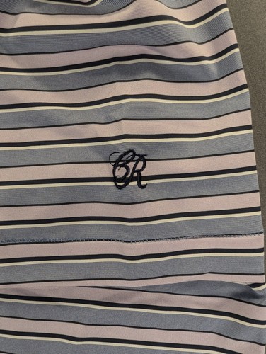 Peter Millar Polo Shirt Medium Summer Comfort Men's Short Sleeve Club Logo - Picture 6 of 8