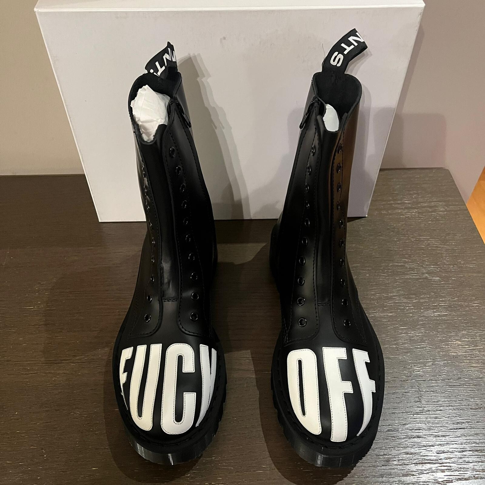 Vetements ,  Boots in Black , BNWOB 42 IT