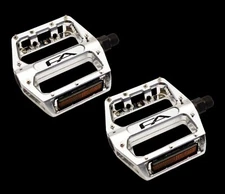Free Agent Pro Alloy Platform Pedals 9/16 Silver
