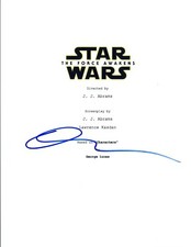 Gwedoline Christie Signed Autographed STAR WARS THE FORCE AWAKENS Script COA VD