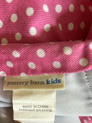 Pottery Barn Kinder Vorhänge Vorhänge 2 Paneele Verdunkelung rosa gepunktet 44”x 84” - Bild 12 von 13