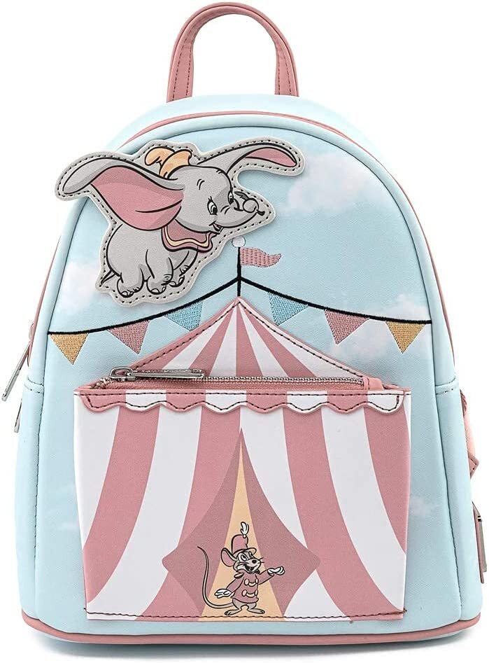 Loungefly Disney Dumbo Flying Circus Pink & Blue Pastel Tent  display picture 2