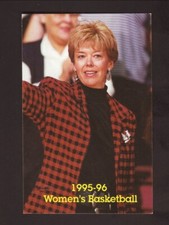 1995-96 Texas A&M Aggies Basketball Pocket Schedule WTAW Southwest Conference