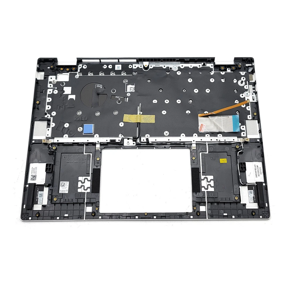 Nuevo para Dell Inspiron 16 5625 5620 0HJ5PC B12 reposamanos con teclado retroiluminado plateado Foto 3 de 4