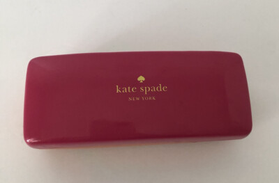 Kate Spade Eyeglass Sunglasses Hard Shell Case Pink And  display picture 1