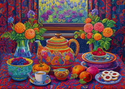 Ravensburger Time for Tea 300 Piece Large Format Jigsaw Puzzle New Toy Gift