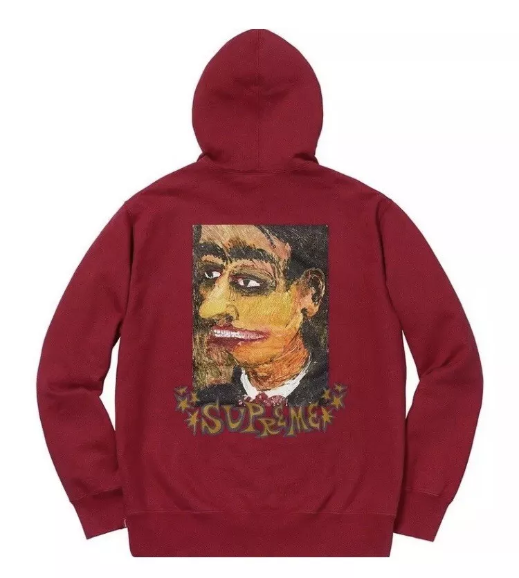 Portrait hotsell hooded sweatshirt