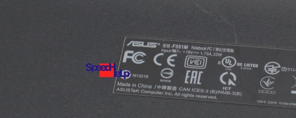 NOTEBOOK ASUS F551M INTEL DUAL CORE LAPTOP DVDRW 4GB 500GB HDD