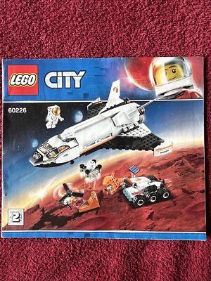 Genuine Original Lego CITY 60226 Instructions Manual UK