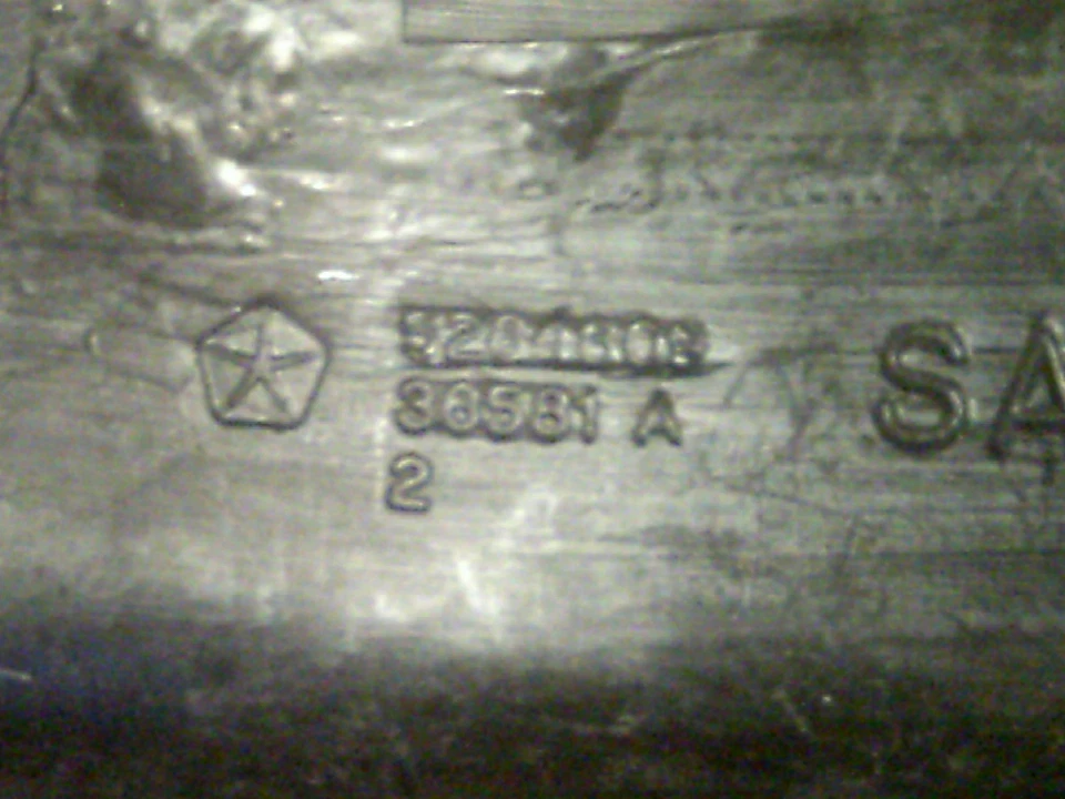 97 98 99 Dodge - Plymouth Neon Dash Vent Duct / Part Number 5284809 - Image 3 of 3