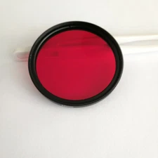 Various sizes 600nm IR Infrared Long Pass Optical Filter HB600 Red Glass 