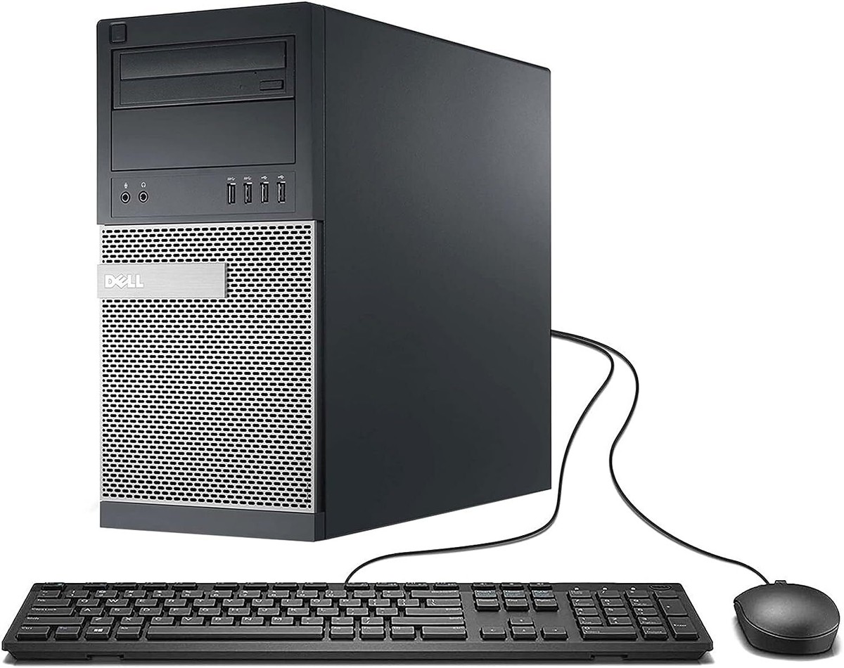 Dell Desktop Computer Tower PC i7, up to 32GB RAM, 4TB SSD