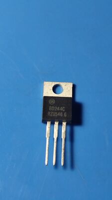 5PCS POWER Transistor ONSEMI(ON)/MOTOROLA TO-220 BD244CG BD244C