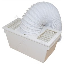 White Knight C86AB Tumble Dryer Condenser Vent Kit Box With Hose