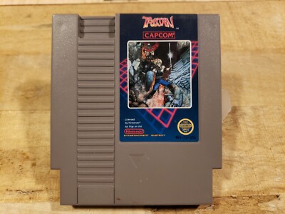 Trojan 5 Screw (NES, 1987) Cleaned, Tested and Working. Very Nice!