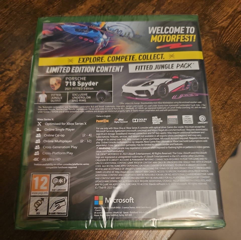 The Crew Motorfest Limited Edition Xbox Series X Game 3307216268949 eBay