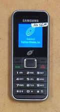 Samsung SGH-S125G - Black and Silver TracFone Cellular Phone - Works / READ